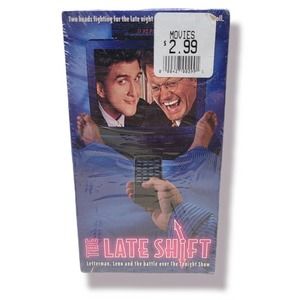 The Late Shift VHS Tape, 1996 Letterman Leno - NEW SEALED!!